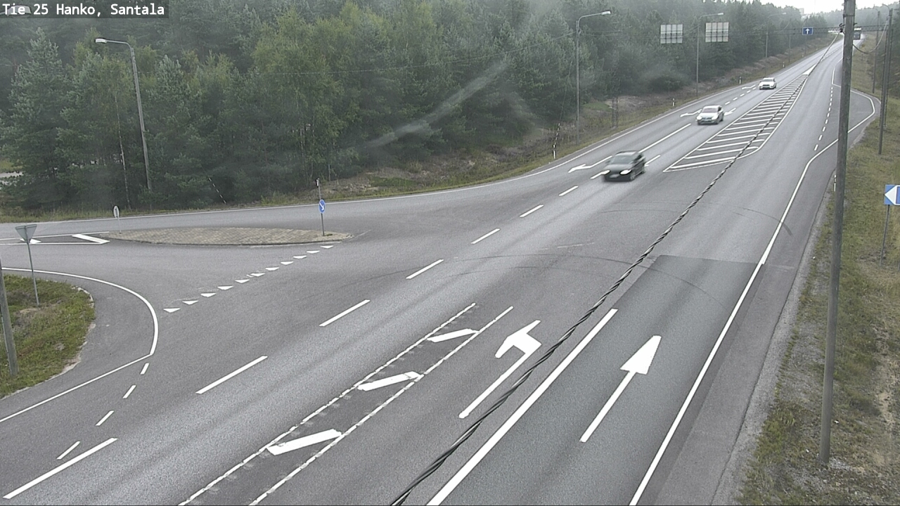 Weather Camera Image Väg 25 Hangö, Sandö, Hanko, Uusimaa