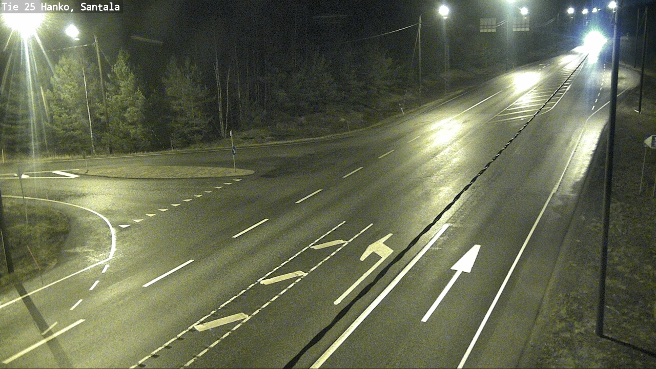 Weather Camera Image Road 25 Hanko, Santala, Hanko, Uusimaa