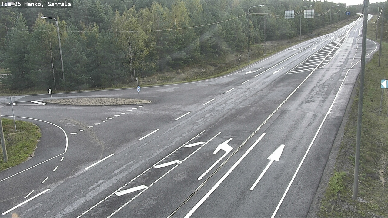 Weather Camera Image Väg 25 Hangö, Sandö, Hanko, Uusimaa