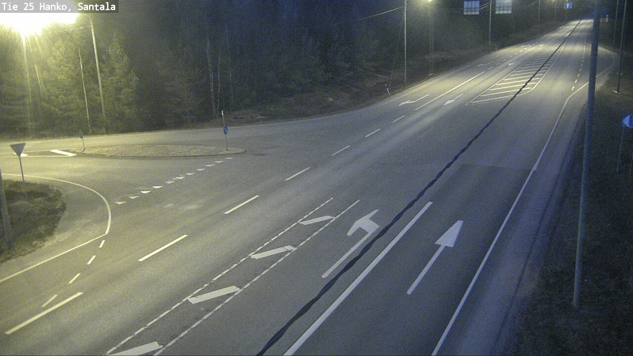 Weather Camera Image Väg 25 Hangö, Sandö, Hanko, Uusimaa