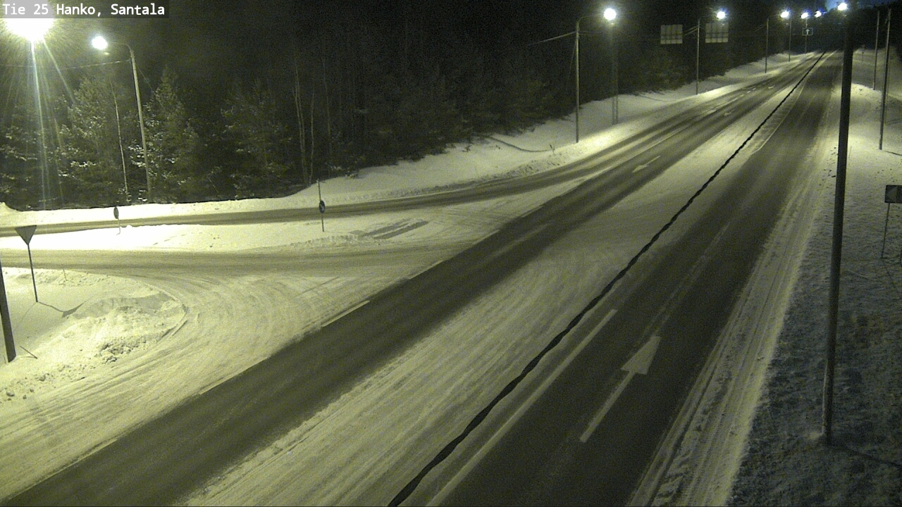 Weather Camera Image Road 25 Hanko, Santala, Hanko, Uusimaa