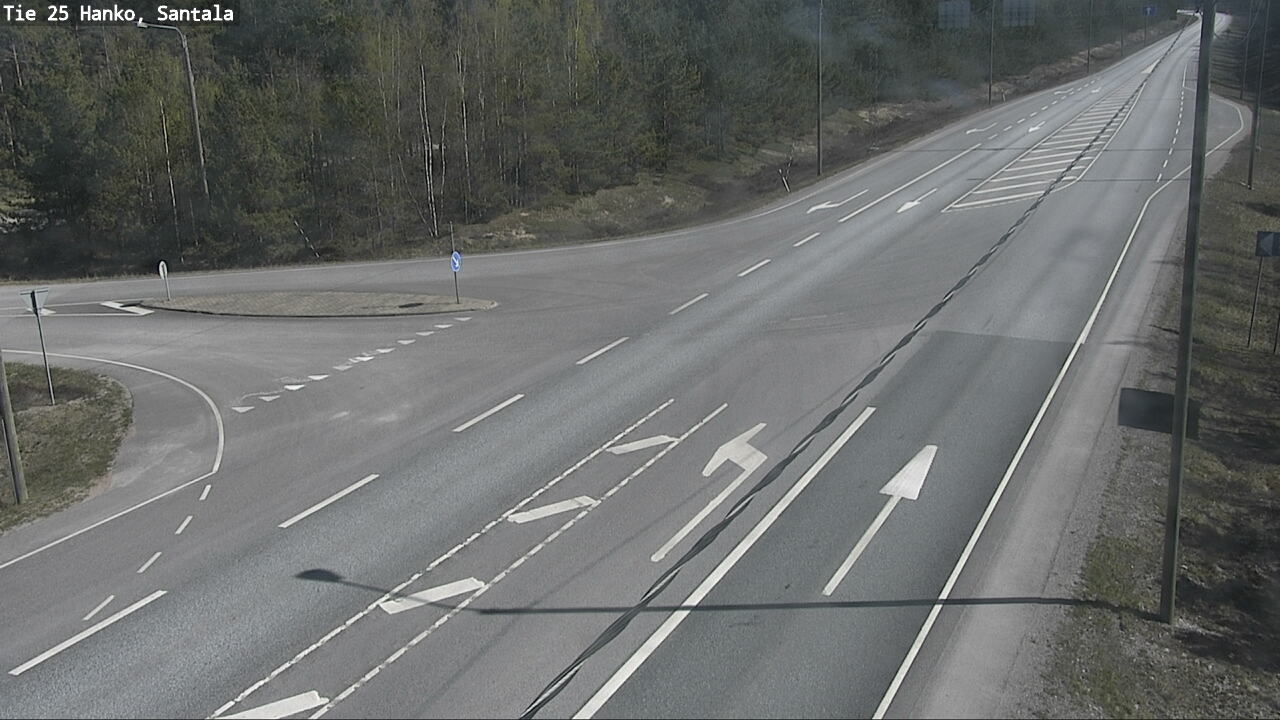 Kelikamerat Kuva Tie 25 Hanko, Santala, Hanko, Uusimaa