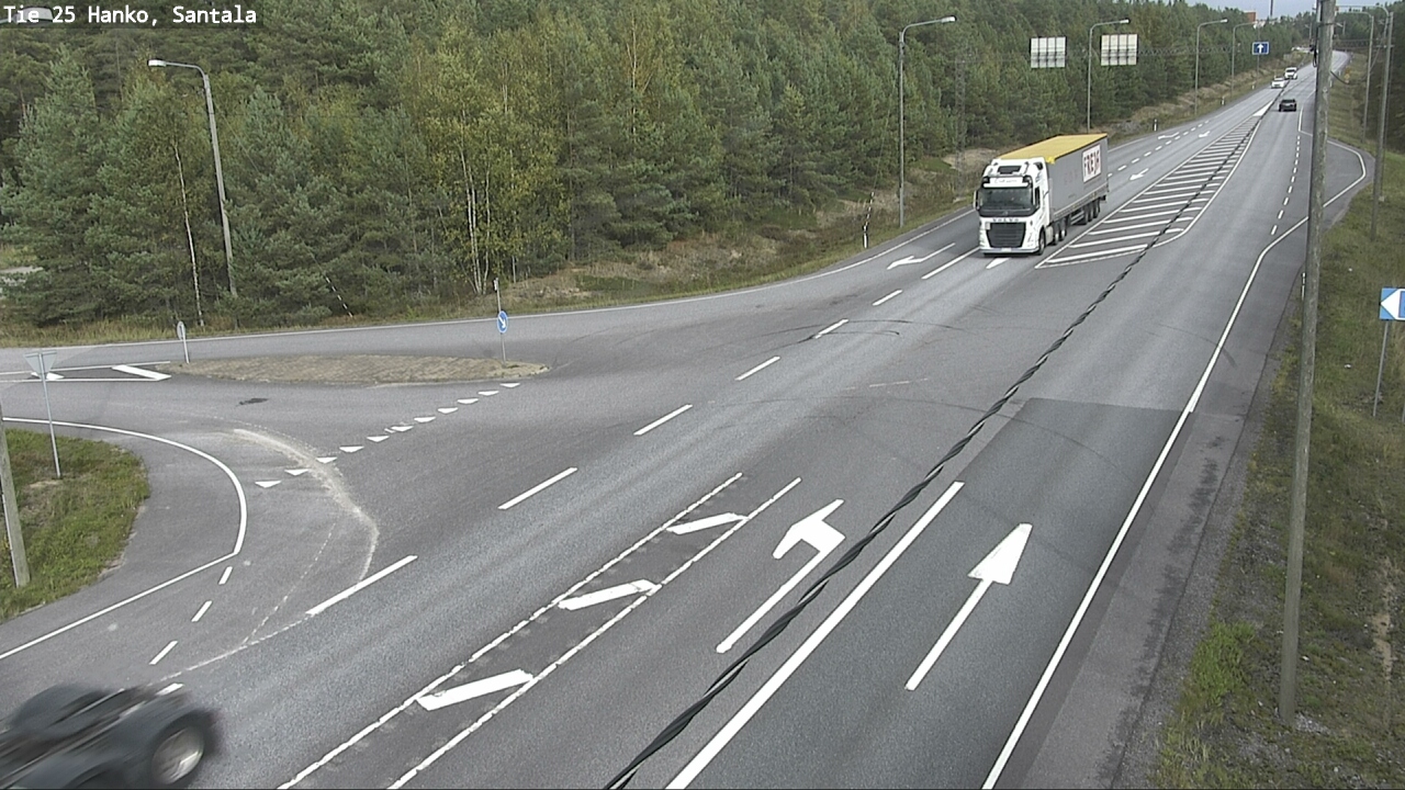 Kelikamerat Kuva Tie 25 Hanko, Santala, Hanko, Uusimaa