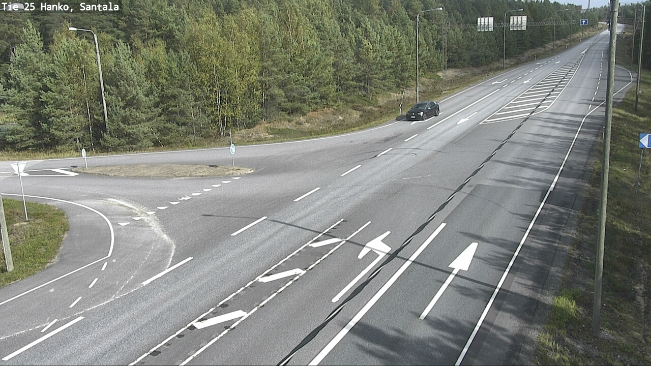 Kelikamerat Kuva Tie 25 Hanko, Santala, Hanko, Uusimaa