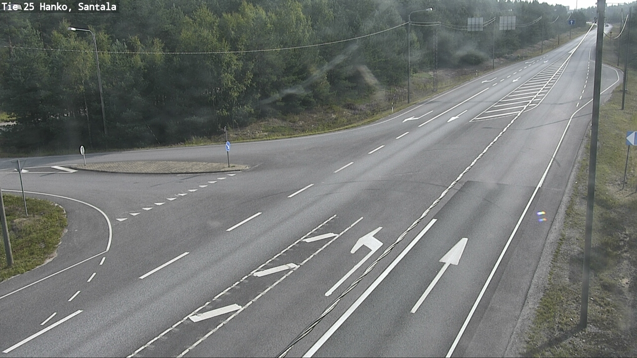 Weather Camera Image Väg 25 Hangö, Sandö, Hanko, Uusimaa