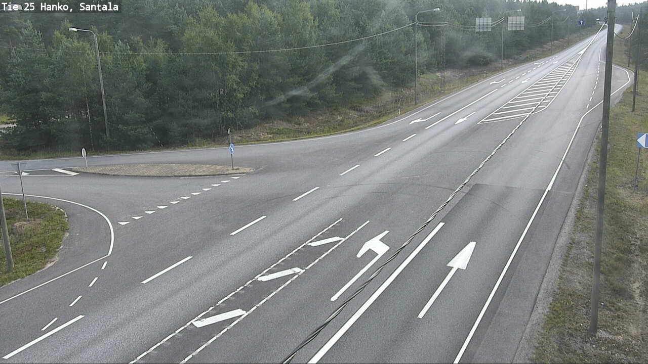 Weather Camera Image Väg 25 Hangö, Sandö, Hanko, Uusimaa