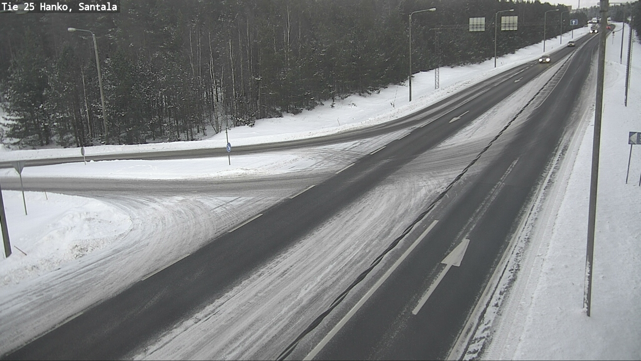 Weather Camera Image Road 25 Hanko, Santala, Hanko, Uusimaa