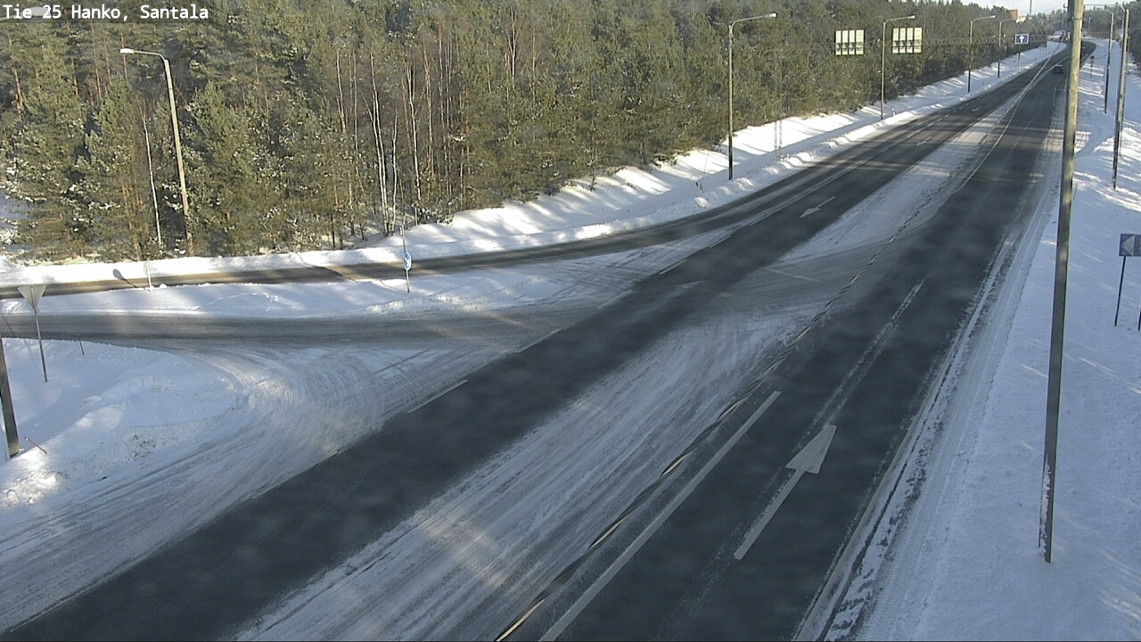 Weather Camera Image Road 25 Hanko, Santala, Hanko, Uusimaa