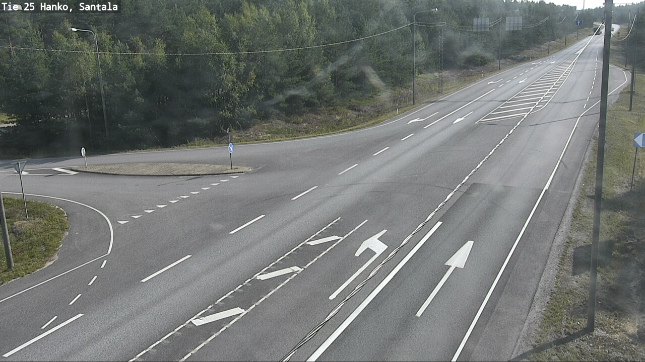 Weather Camera Image Väg 25 Hangö, Sandö, Hanko, Uusimaa