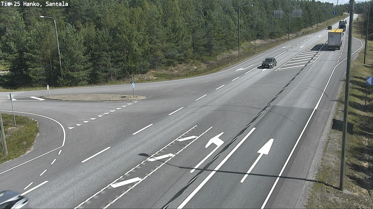 Kelikamerat Kuva Tie 25 Hanko, Santala, Hanko, Uusimaa