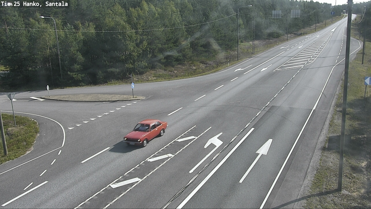 Weather Camera Image Väg 25 Hangö, Sandö, Hanko, Uusimaa