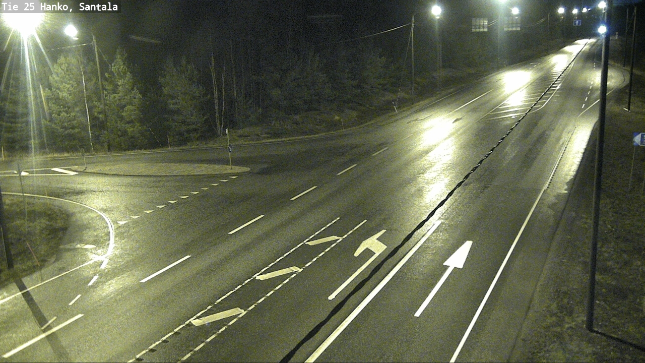 Weather Camera Image Road 25 Hanko, Santala, Hanko, Uusimaa