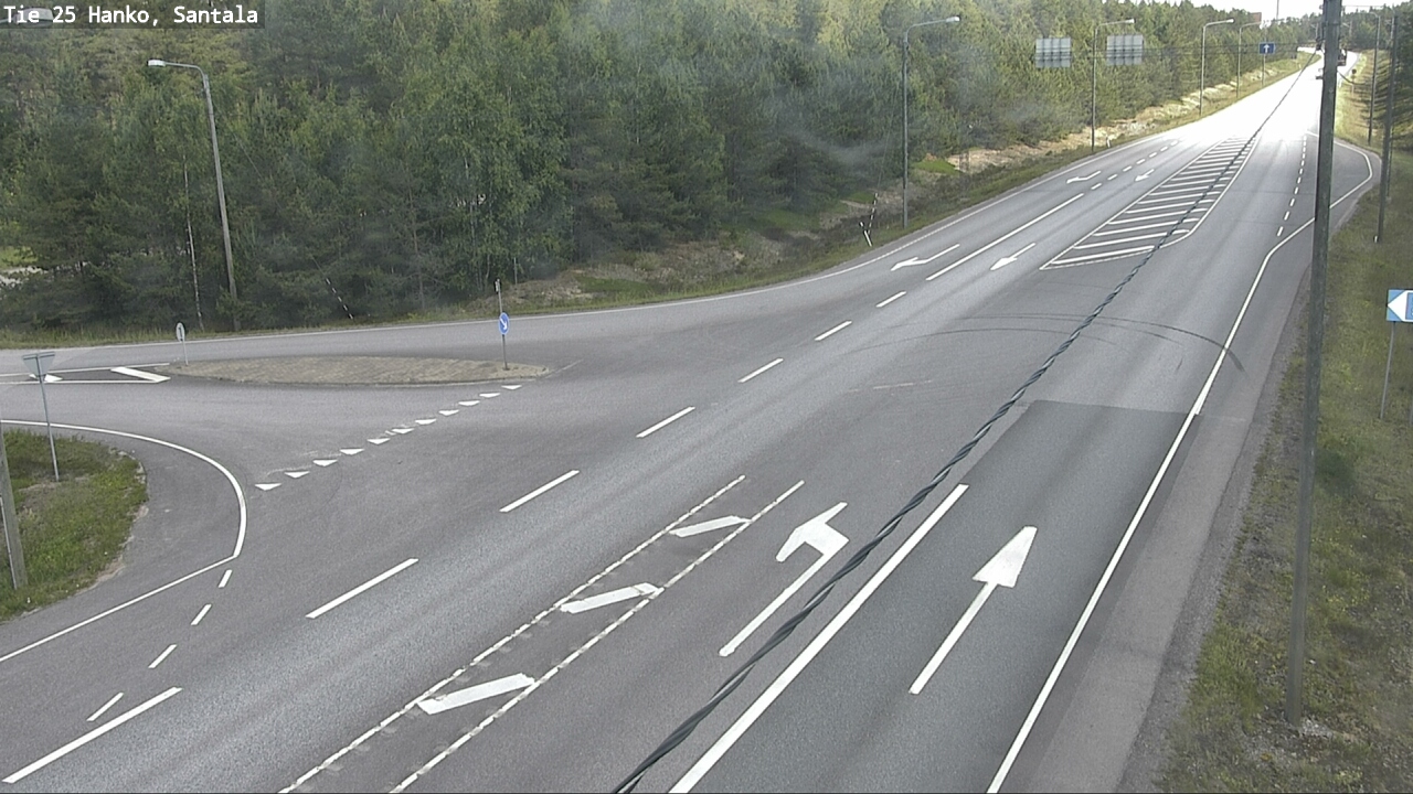 Kelikamerat Kuva Tie 25 Hanko, Santala, Hanko, Uusimaa