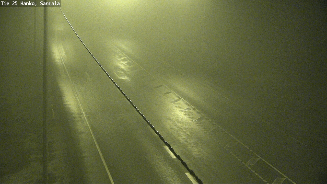 Weather Camera Image Road 25 Hanko, Santala, Hanko, Uusimaa