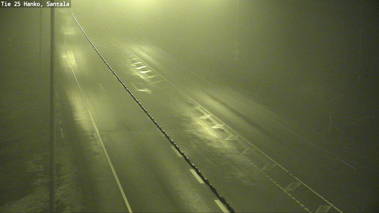 Weather Camera Image Road 25 Hanko, Santala, Hanko, Uusimaa