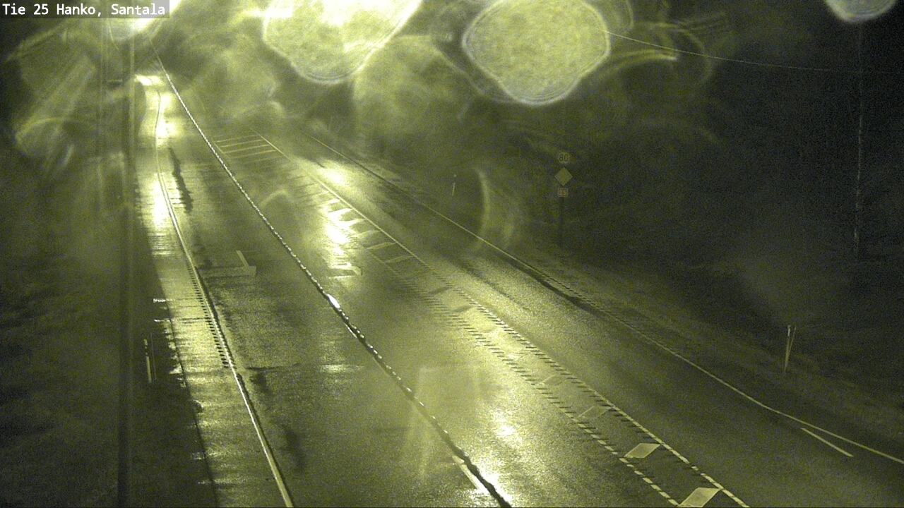 Weather Camera Image Road 25 Hanko, Santala, Hanko, Uusimaa