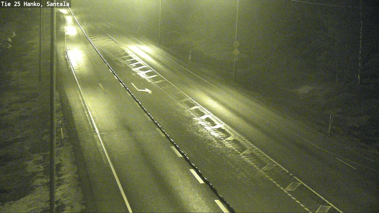 Weather Camera Image Road 25 Hanko, Santala, Hanko, Uusimaa