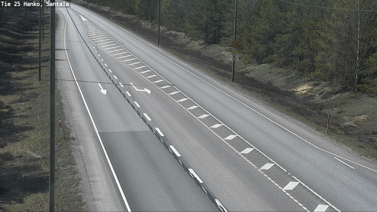 Kelikamerat Kuva Tie 25 Hanko, Santala, Hanko, Uusimaa