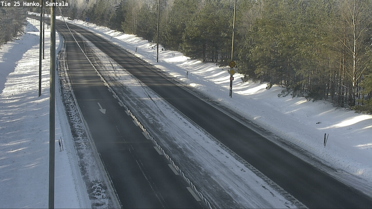 Kelikamerat Kuva Tie 25 Hanko, Santala, Hanko, Uusimaa