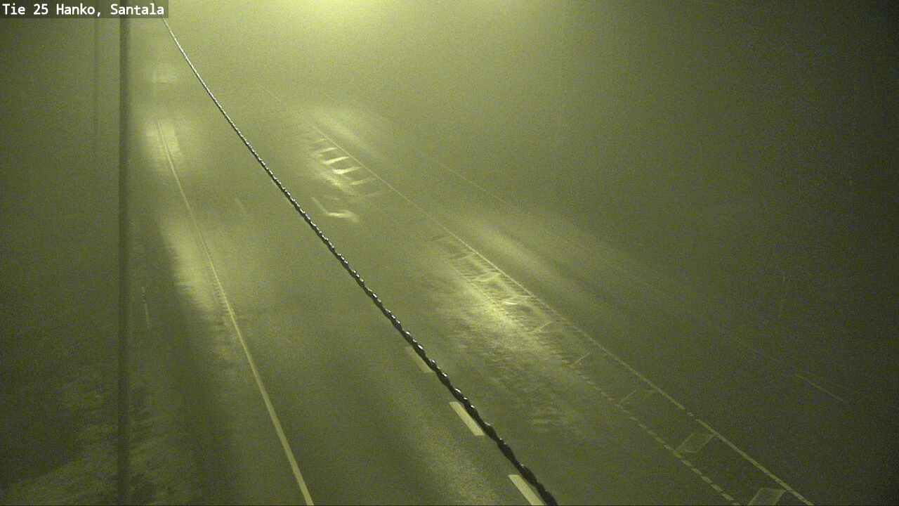 Weather Camera Image Road 25 Hanko, Santala, Hanko, Uusimaa