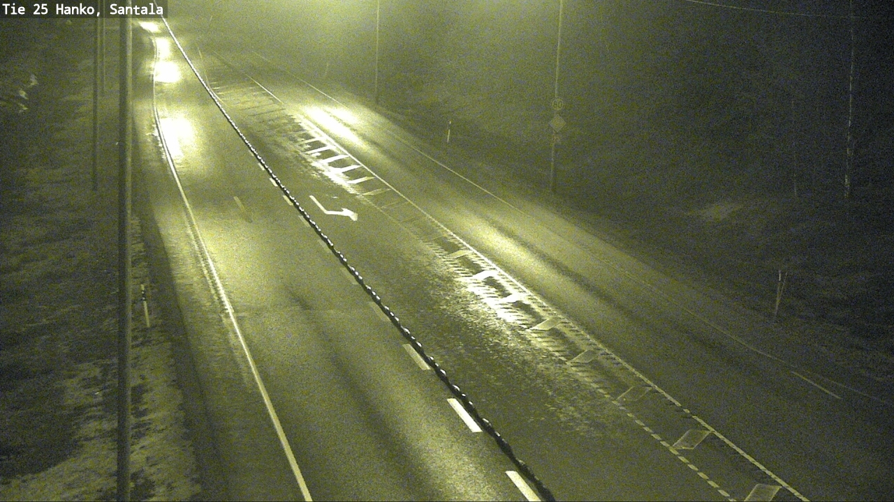 Weather Camera Image Road 25 Hanko, Santala, Hanko, Uusimaa