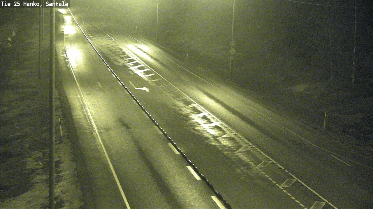 Weather Camera Image Road 25 Hanko, Santala, Hanko, Uusimaa