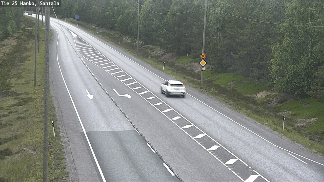 Kelikamerat Kuva Tie 25 Hanko, Santala, Hanko, Uusimaa