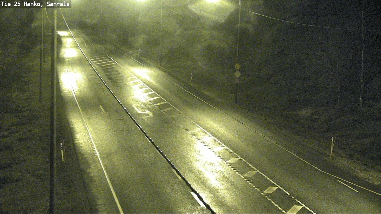 Weather Camera Image Road 25 Hanko, Santala, Hanko, Uusimaa