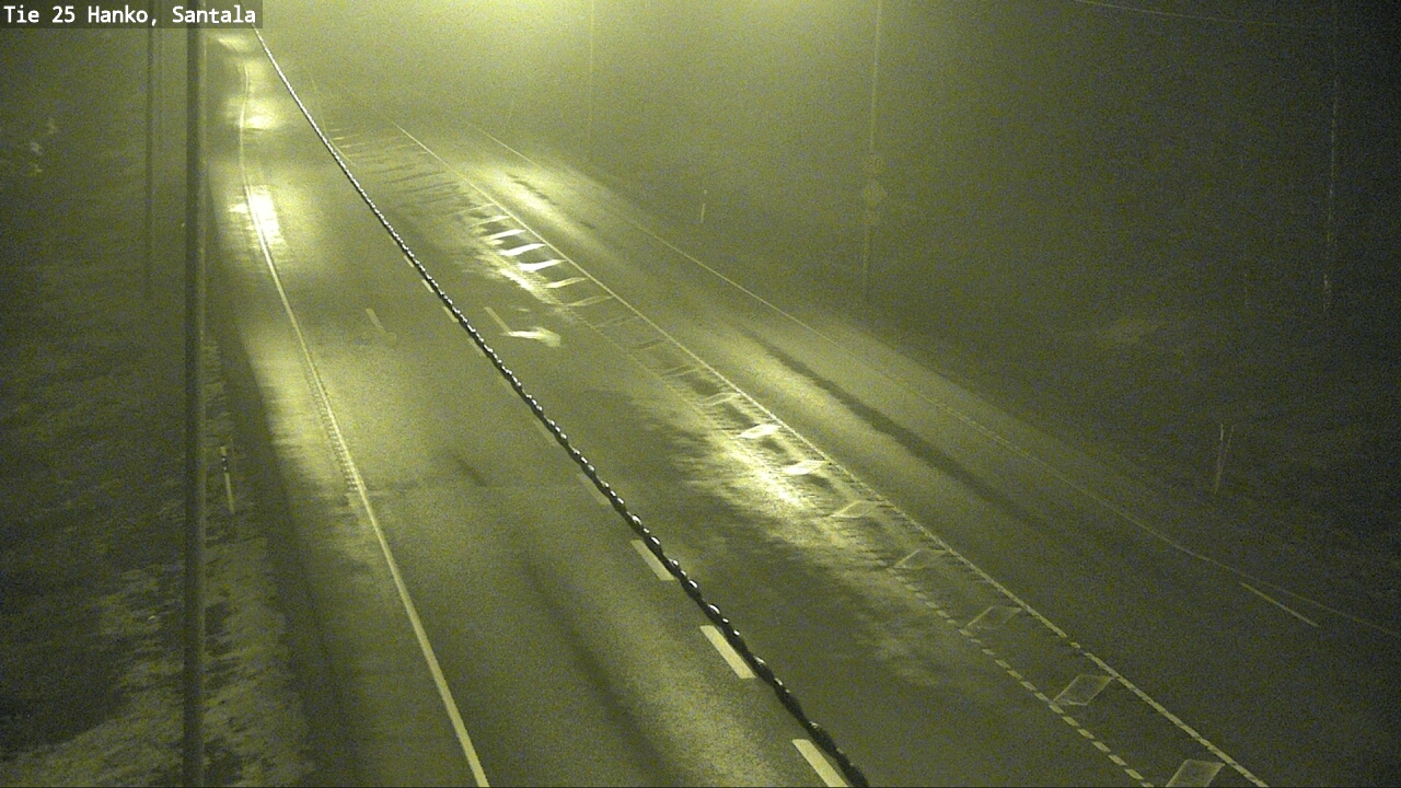 Weather Camera Image Road 25 Hanko, Santala, Hanko, Uusimaa
