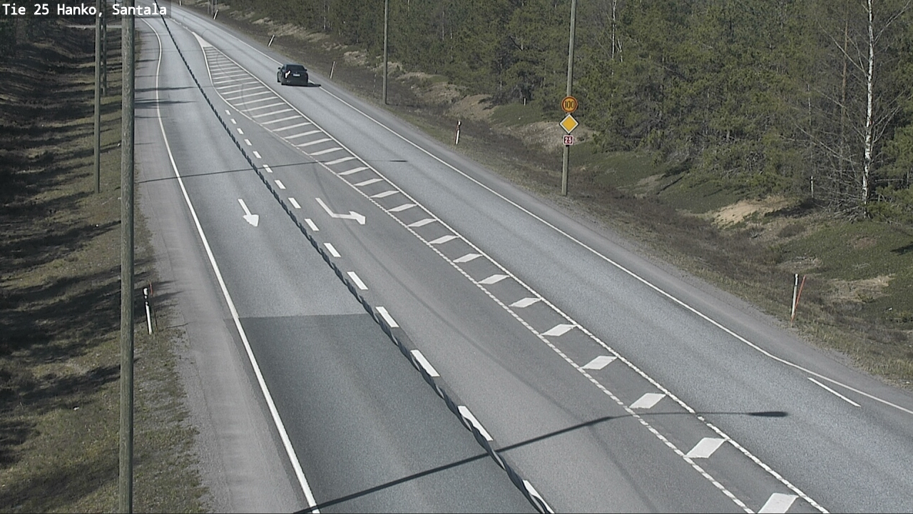 Kelikamerat Kuva Tie 25 Hanko, Santala, Hanko, Uusimaa