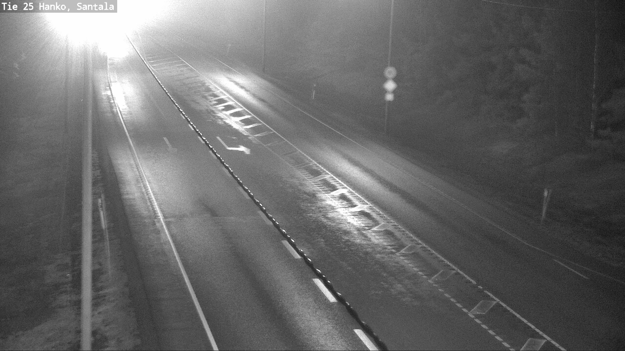 Weather Camera Image Road 25 Hanko, Santala, Hanko, Uusimaa