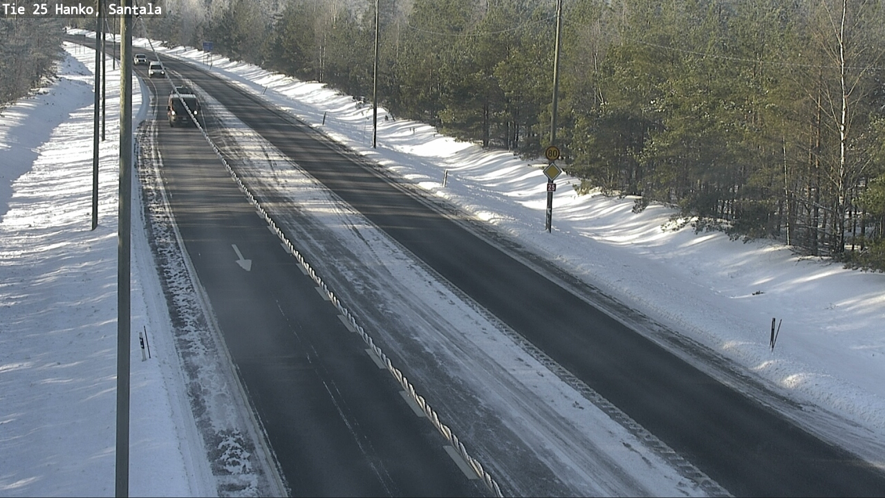 Weather Camera Image Road 25 Hanko, Santala, Hanko, Uusimaa
