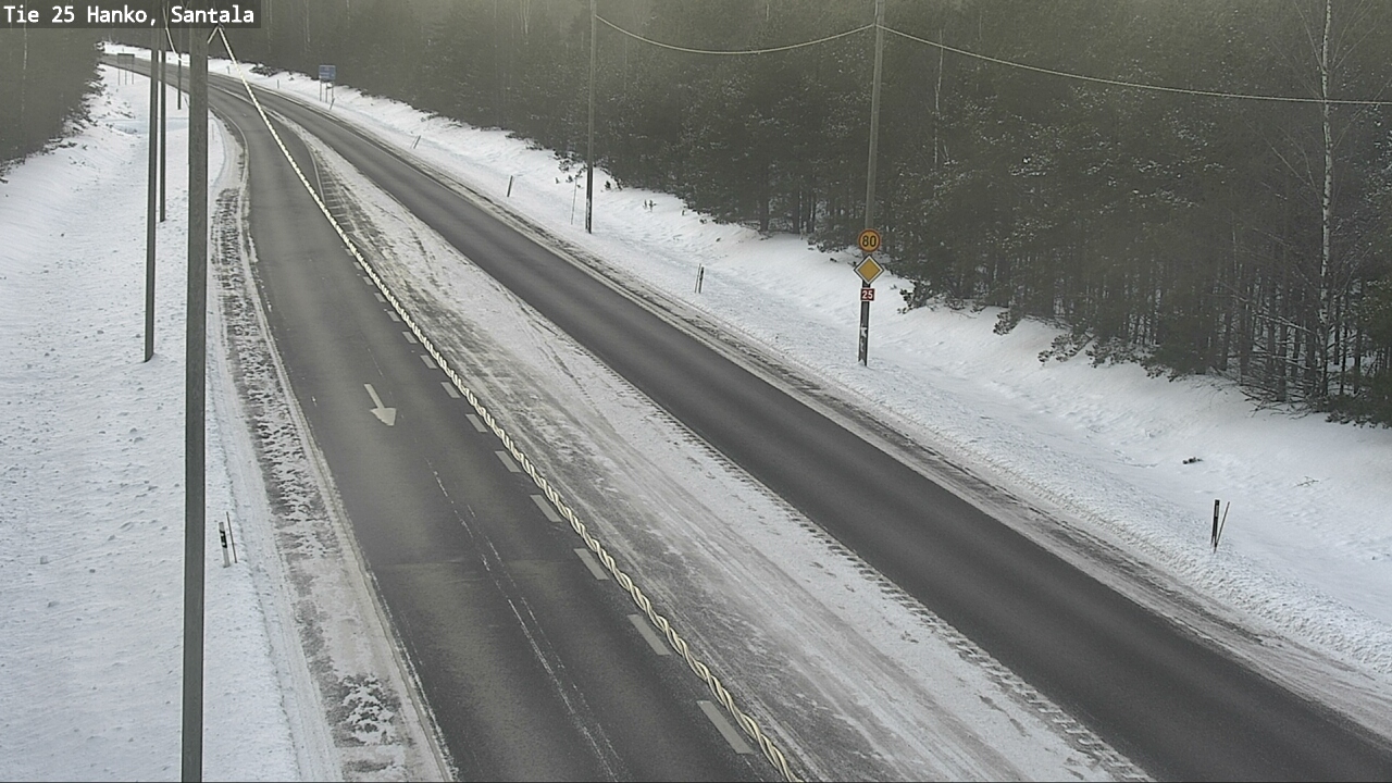Kelikamerat Kuva Tie 25 Hanko, Santala, Hanko, Uusimaa