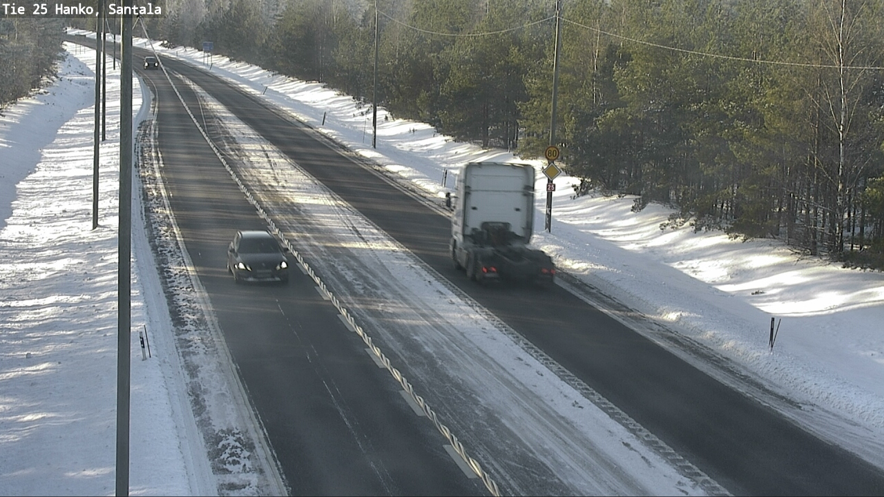 Weather Camera Image Road 25 Hanko, Santala, Hanko, Uusimaa