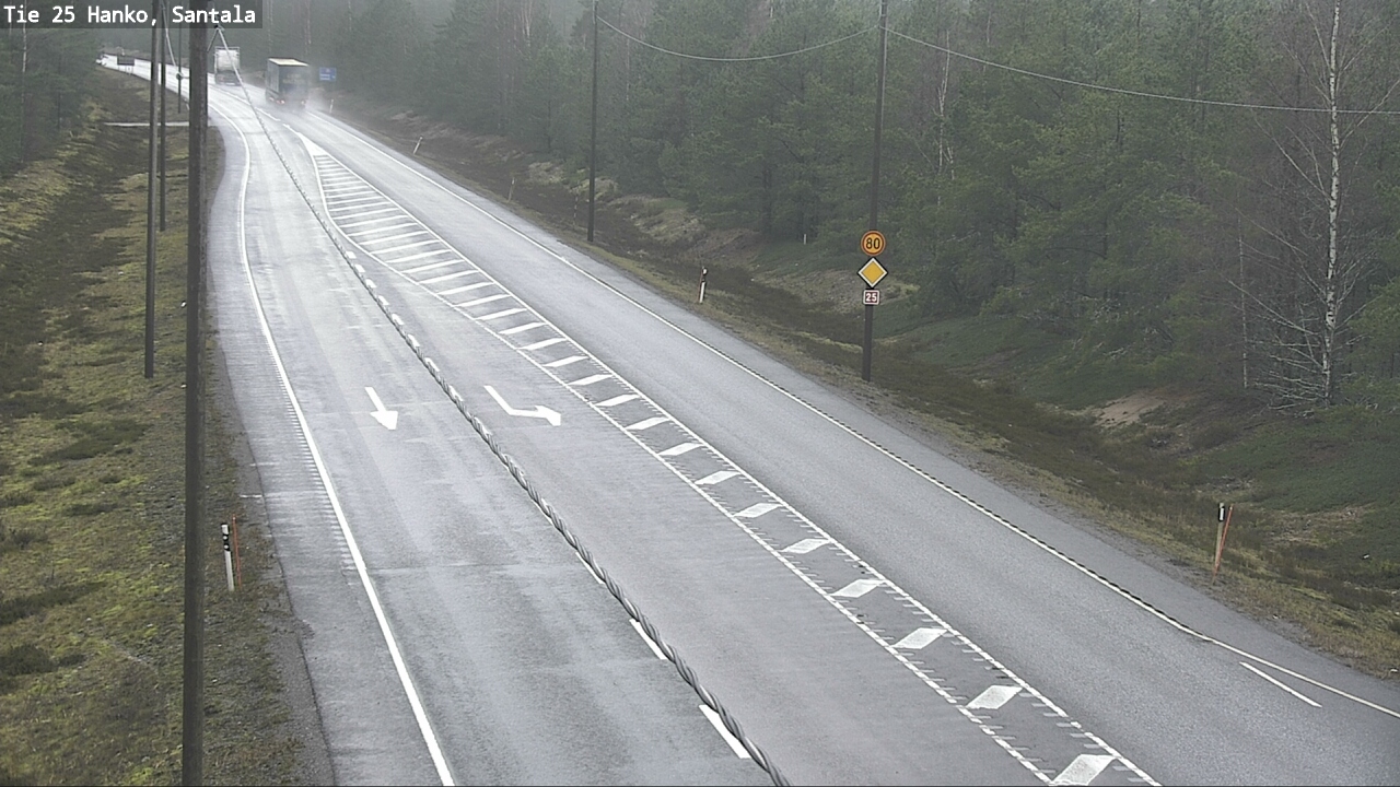 Kelikamerat Kuva Tie 25 Hanko, Santala, Hanko, Uusimaa