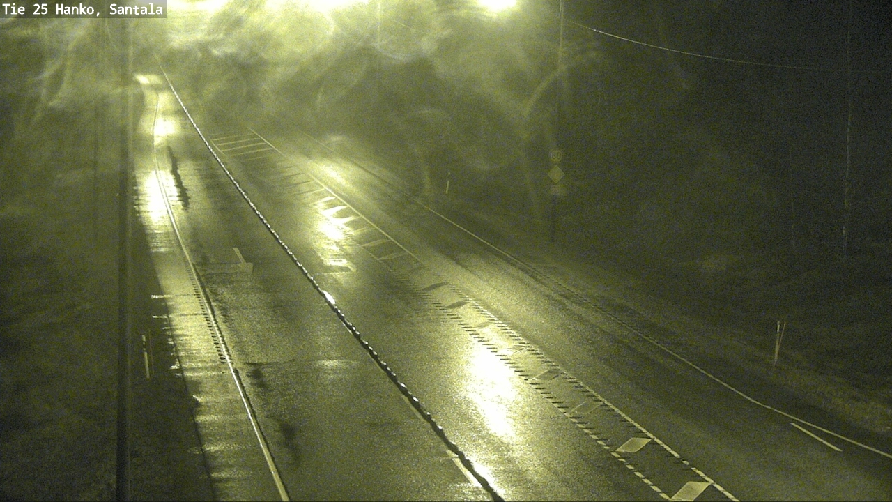 Weather Camera Image Road 25 Hanko, Santala, Hanko, Uusimaa