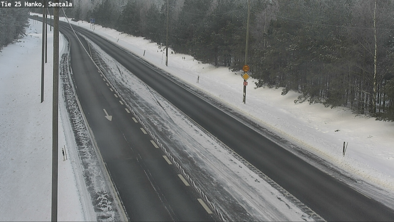 Kelikamerat Kuva Tie 25 Hanko, Santala, Hanko, Uusimaa
