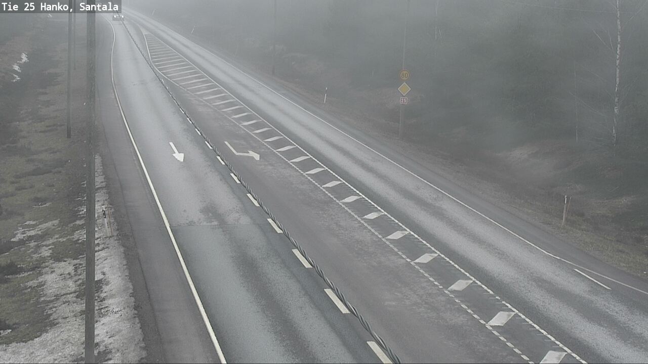 Weather Camera Image Road 25 Hanko, Santala, Hanko, Uusimaa