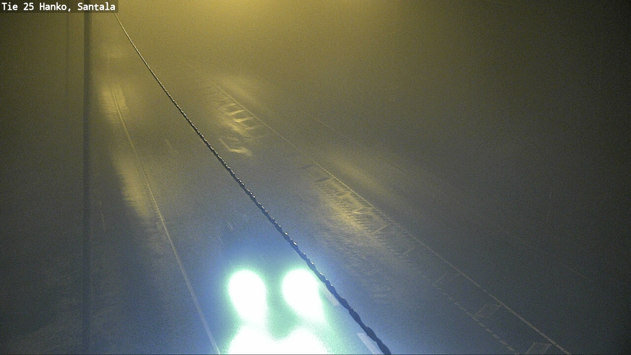 Weather Camera Image Road 25 Hanko, Santala, Hanko, Uusimaa