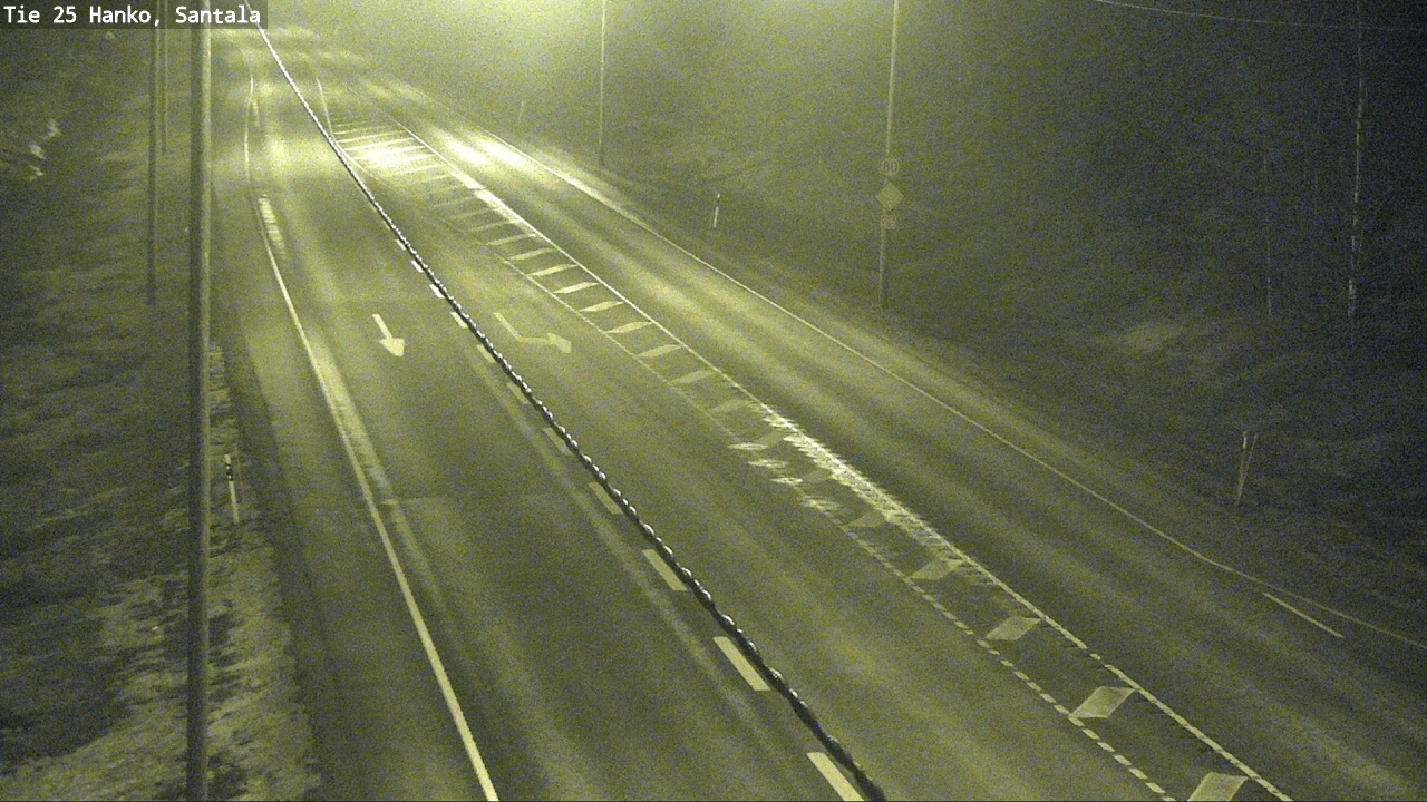 Weather Camera Image Road 25 Hanko, Santala, Hanko, Uusimaa