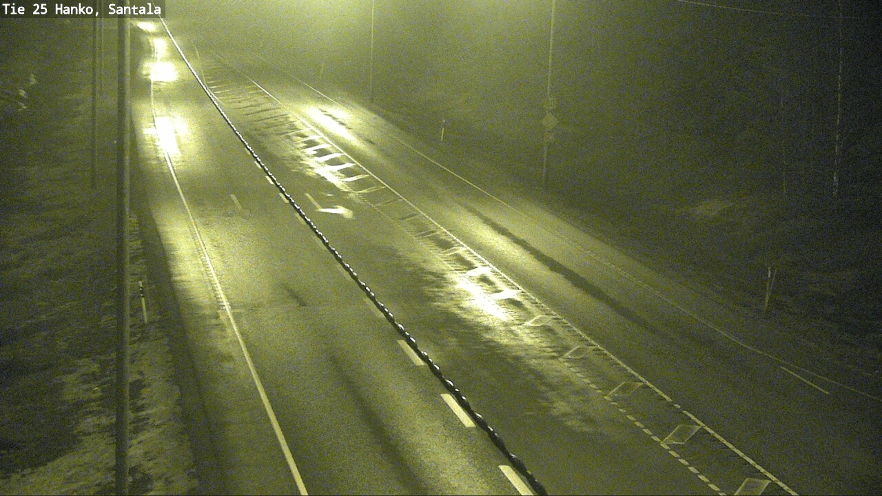 Weather Camera Image Road 25 Hanko, Santala, Hanko, Uusimaa