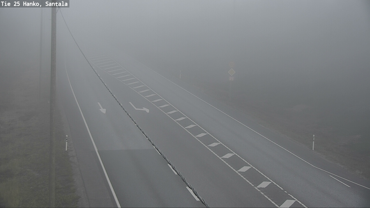 Weather Camera Image Väg 25 Hangö, Sandö, Hanko, Uusimaa