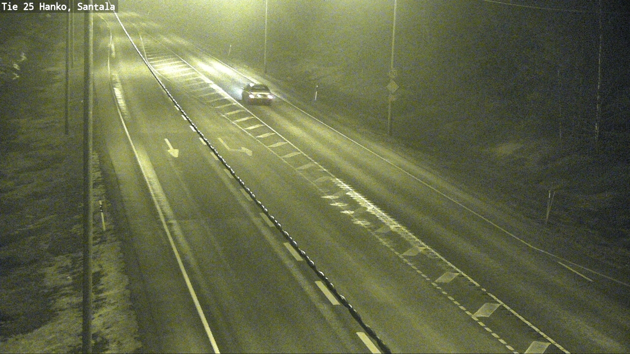 Weather Camera Image Road 25 Hanko, Santala, Hanko, Uusimaa