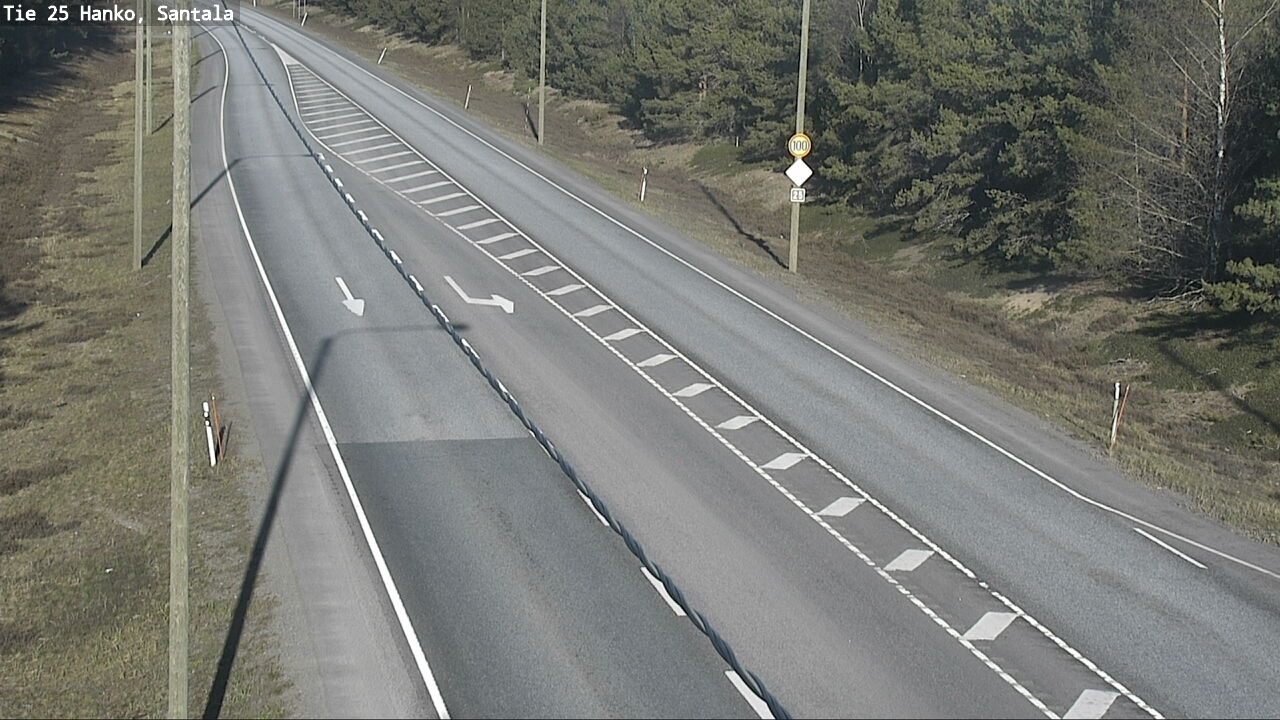 Kelikamerat Kuva Tie 25 Hanko, Santala, Hanko, Uusimaa