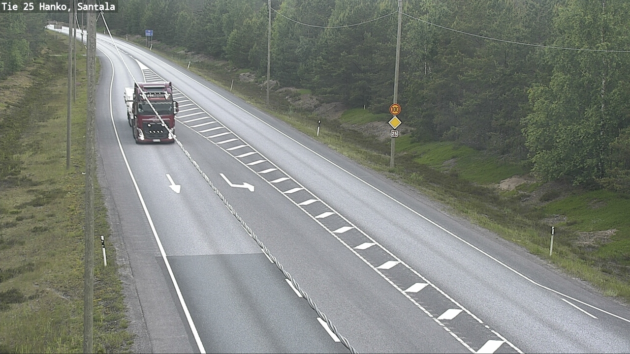 Kelikamerat Kuva Tie 25 Hanko, Santala, Hanko, Uusimaa