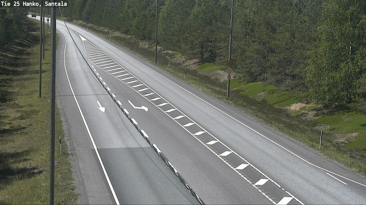 Kelikamerat Kuva Tie 25 Hanko, Santala, Hanko, Uusimaa