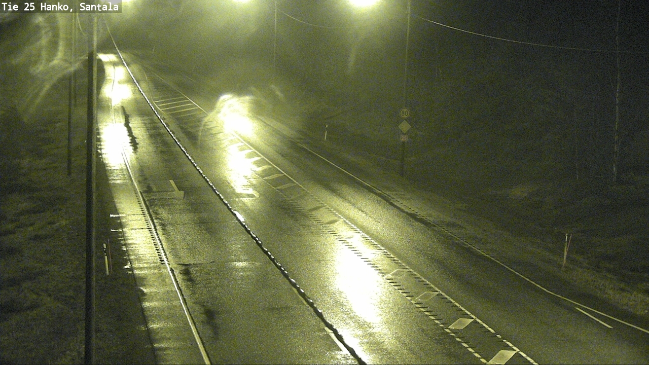 Weather Camera Image Road 25 Hanko, Santala, Hanko, Uusimaa
