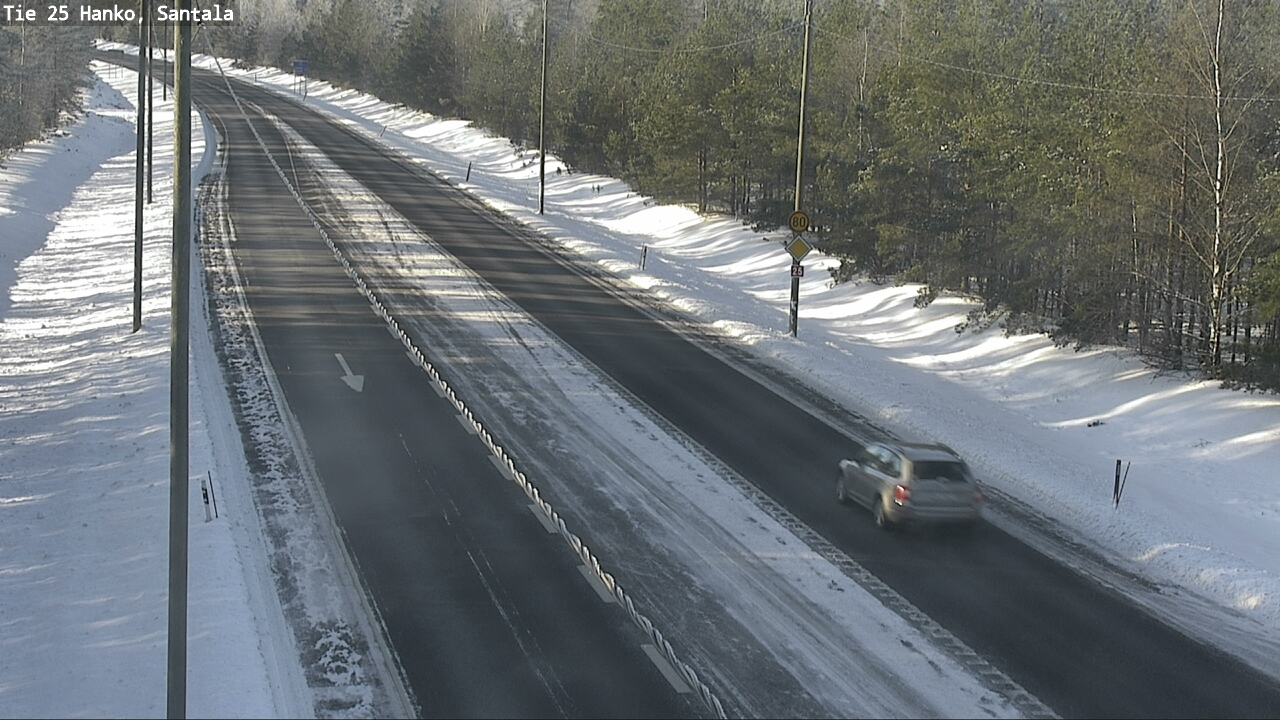 Weather Camera Image Road 25 Hanko, Santala, Hanko, Uusimaa