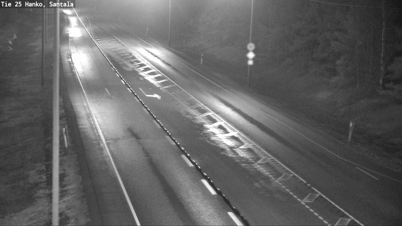 Weather Camera Image Road 25 Hanko, Santala, Hanko, Uusimaa
