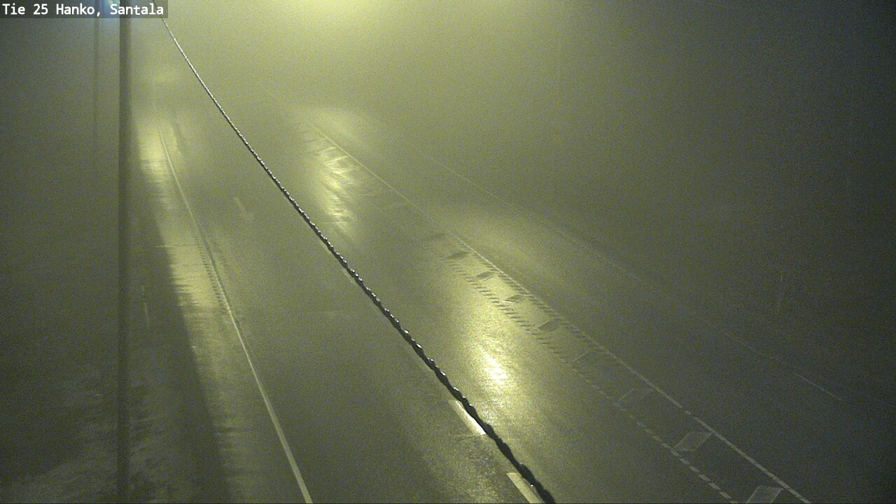 Weather Camera Image Road 25 Hanko, Santala, Hanko, Uusimaa